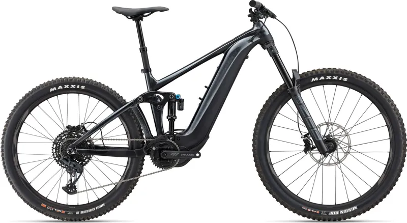 EX DISPLAY Giant Reign E+ 2 MX Pro eMountain Bike 2023 X-Large in Black Diamond 